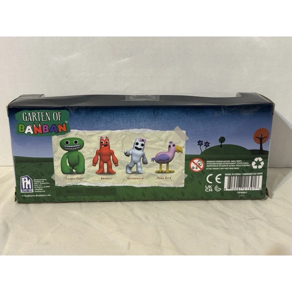 4‎ Figure Set Garten of BanBan Mini Josh Opila BanBan Banbaleena Series 1